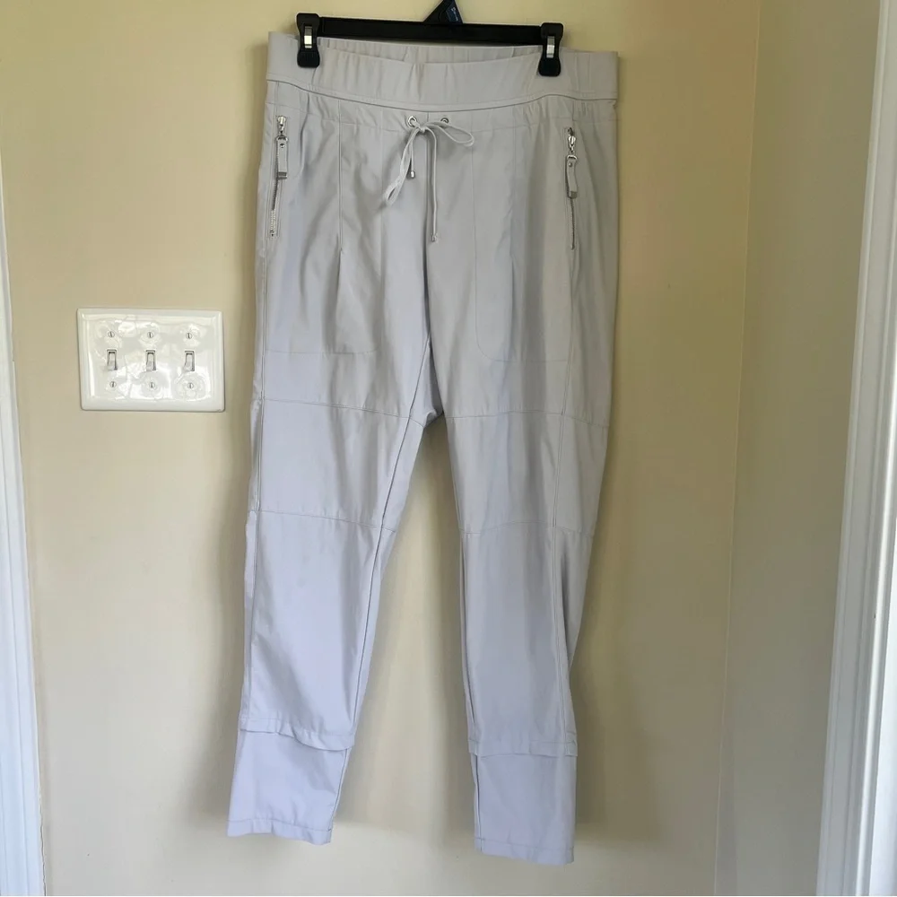 Raffaello Rossi Candy Jogger Pants, Stone, Size 12 - Picture 2 of 12